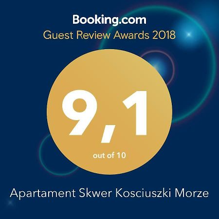 Апартаменты Apartament Skwer Kosciuszki Morze Гдыня Экстерьер фото